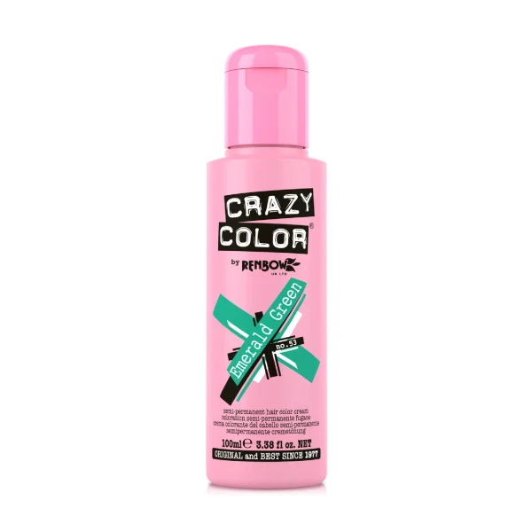 CRAZY COLOR EMERALD GREEN 53