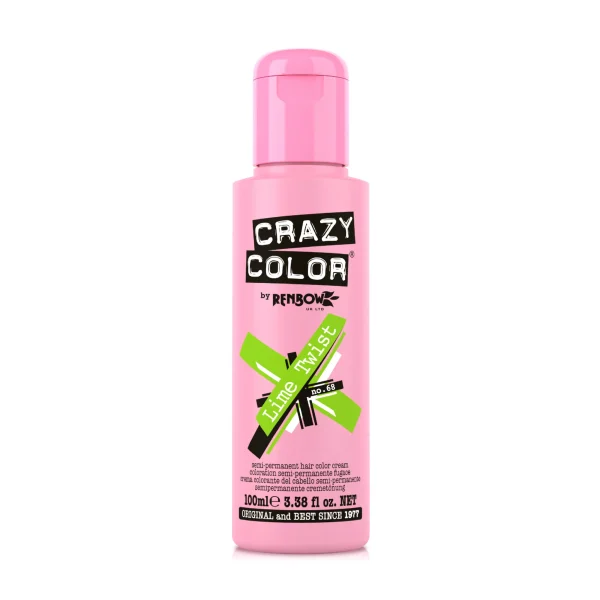 CRAZY COLOR LIME TWIST 68