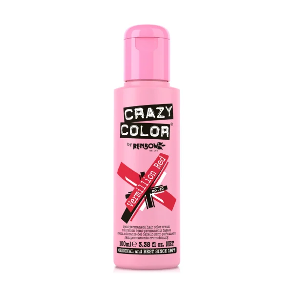 CRAZY COLOR VERMILLION RED 40