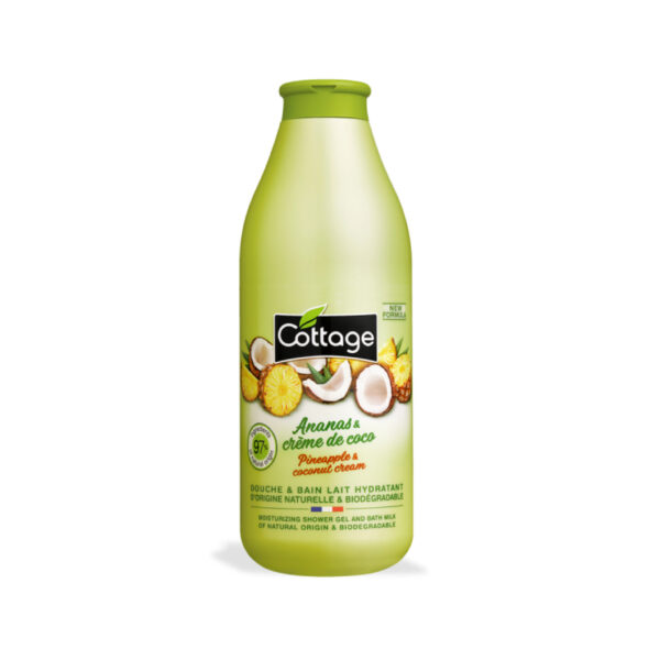 COTTAGE PINEAPPLE & COCONUT CREAM SHOWER GEL & BATH MILK
