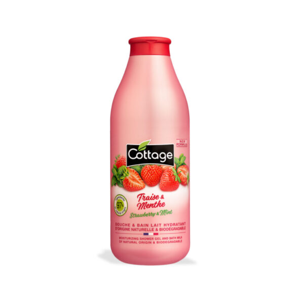 COTTAGE STRAWBERRY & MINT SHOWER GEL & BATH MILK