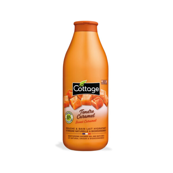 COTTAGE SWEET CARAMEL SHOWER GEL & BATH MILK
