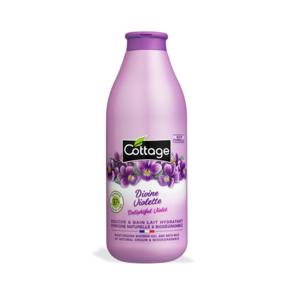 COTTAGE VIOLET SHOWER GEL & BATH MILK
