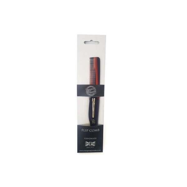 MORGAN'S MOUSTACHE COMB - AMBER